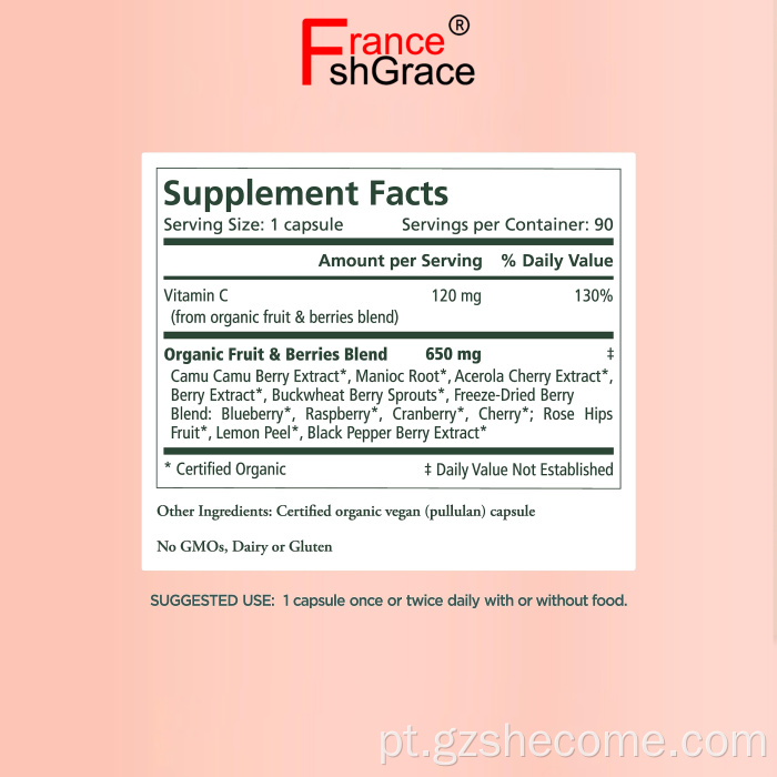 Cápsulas de colágeno livre de lactose de colágeno